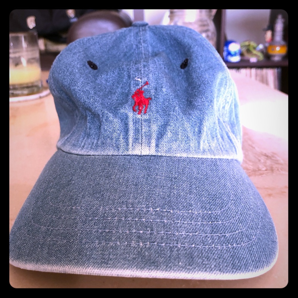 Vintage Ralph Lauren denim adjustable strap cap